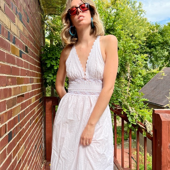 Miss Dior 80s Nightgown Lacey Dress - Picture 6 of 13